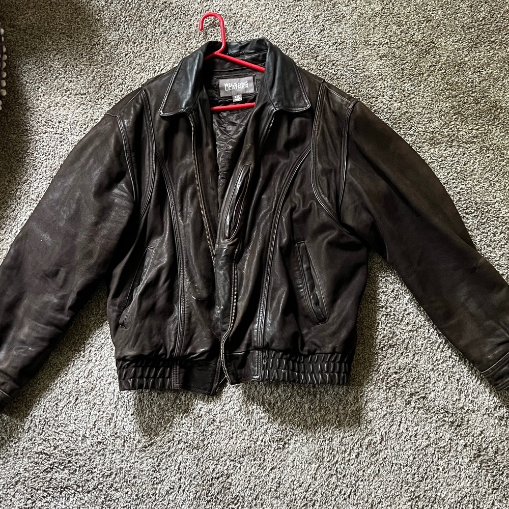 Wilson’s leather jacket
